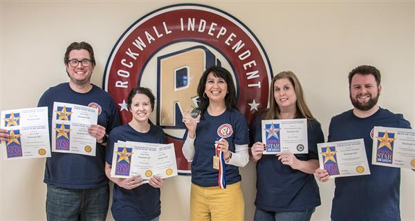 Rockwall ISD Communications Department Shines at TSPRA Conference 